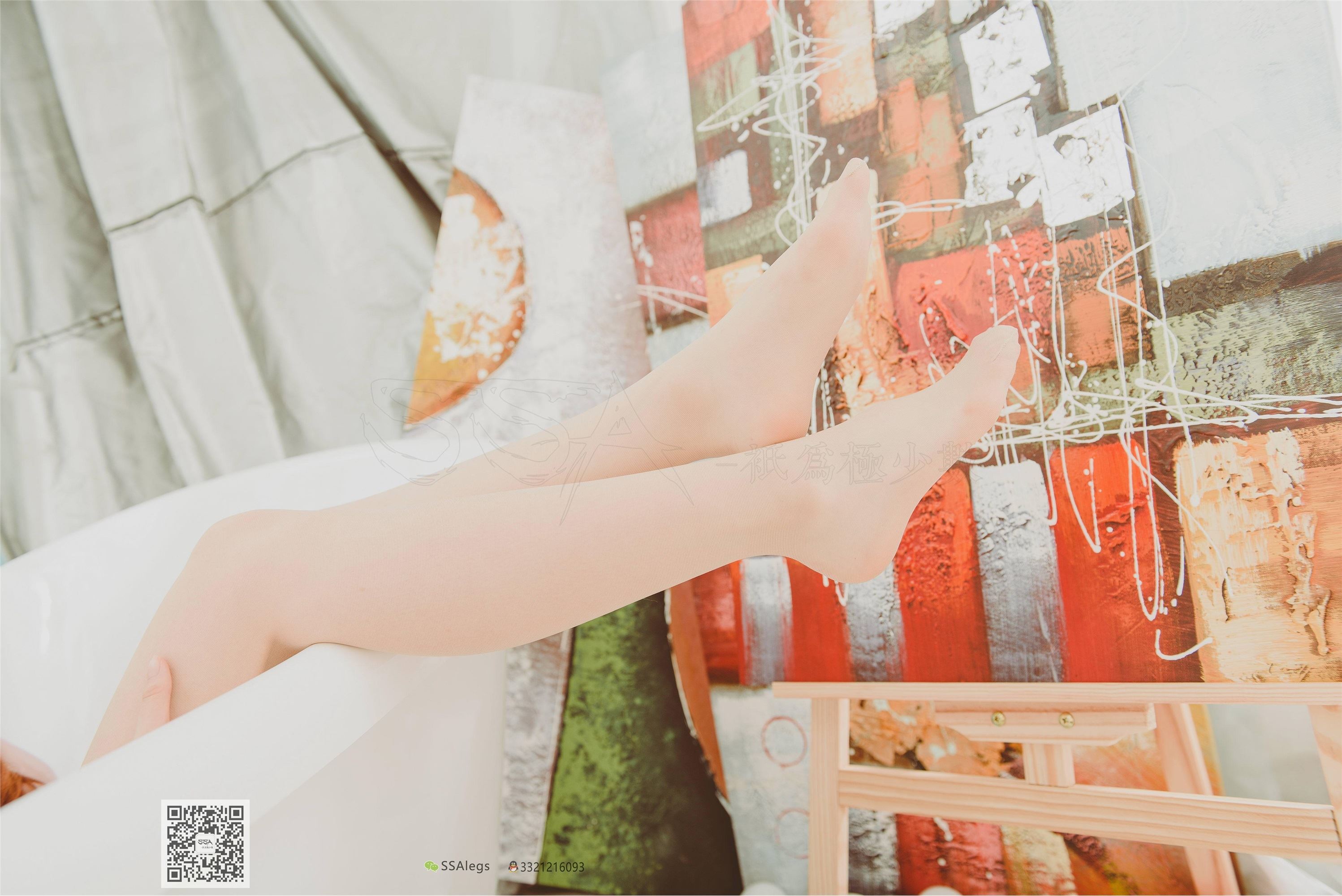 SSA丝社 NO.002 纯-琪琪丝足浴缸小清新